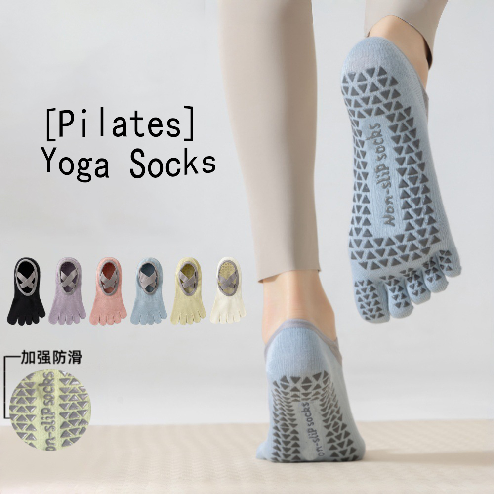Yoga Toe Separator - 3 pares de meias finas femininas