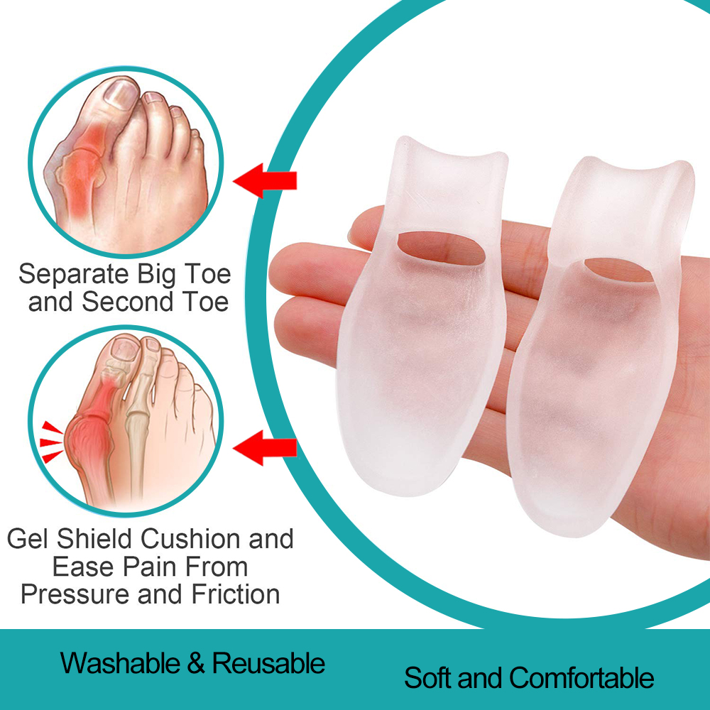 1 par protetor separador de de - Yoga Toe Separator avaliação e preço