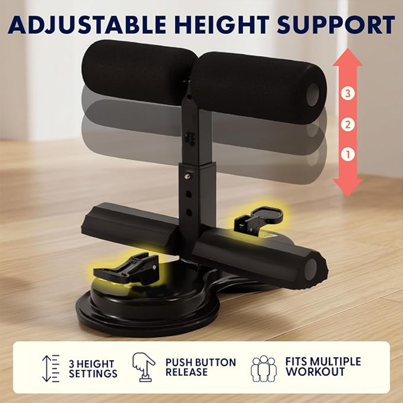 Barra de Abdominais Portátil e - Sit Up Bar Floor avaliação e preço