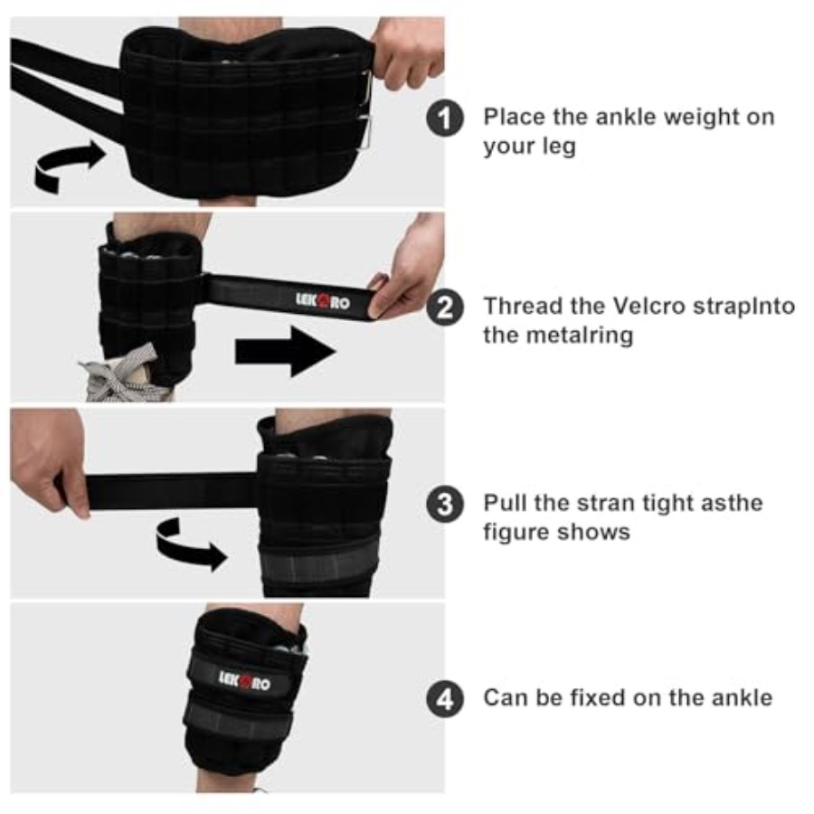 Pesos para Tornozelos e Pulsos - Ankle Weights avaliação e preço