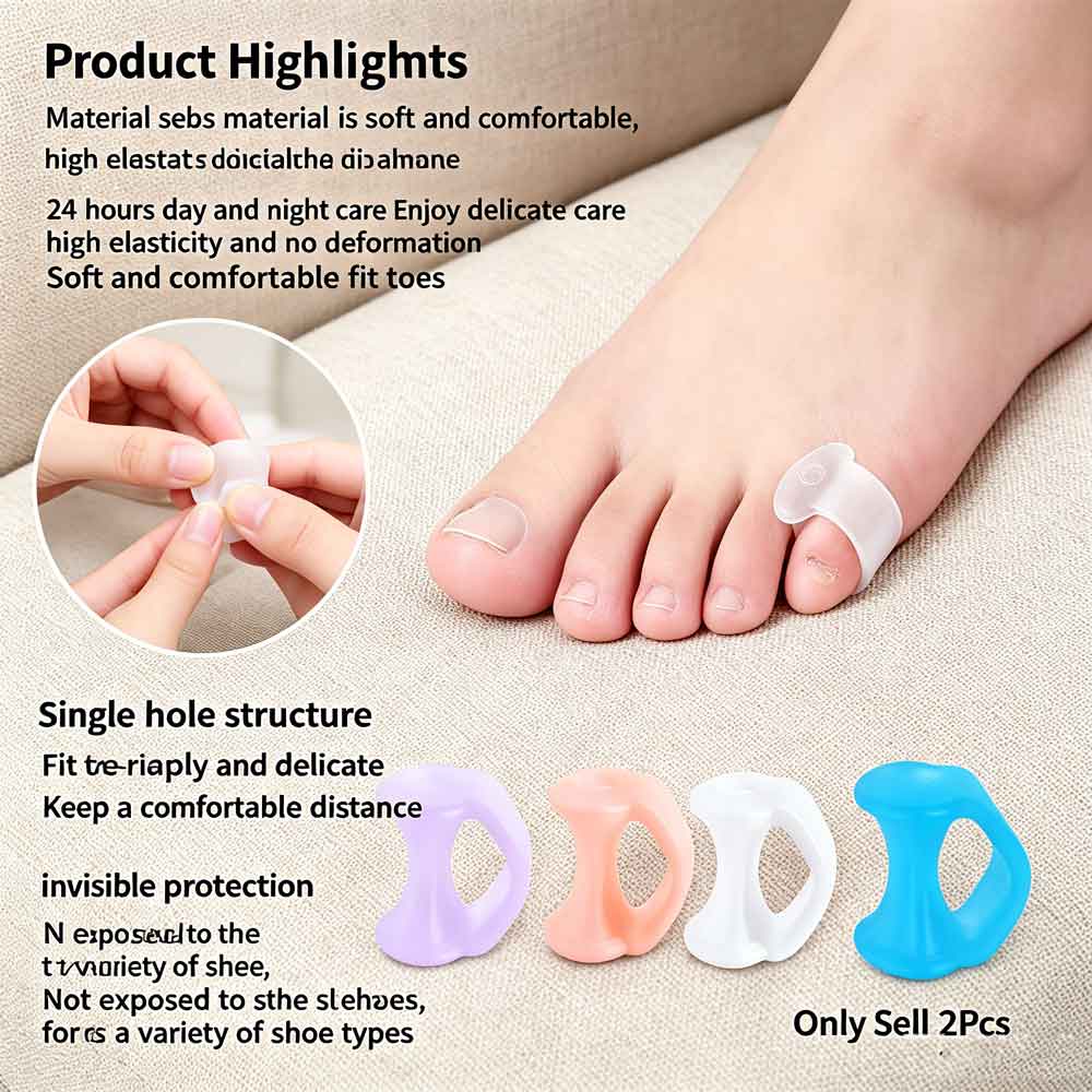 2 Peças Corretor de Joanete de - Yoga Toe Separator avaliação e preço