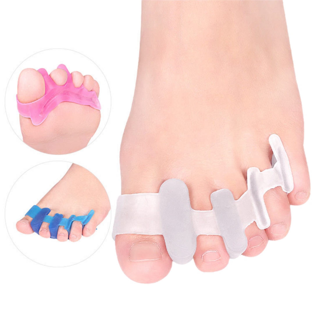 Separador de dedos de quatro b - Yoga Toe Separator avaliação e preço