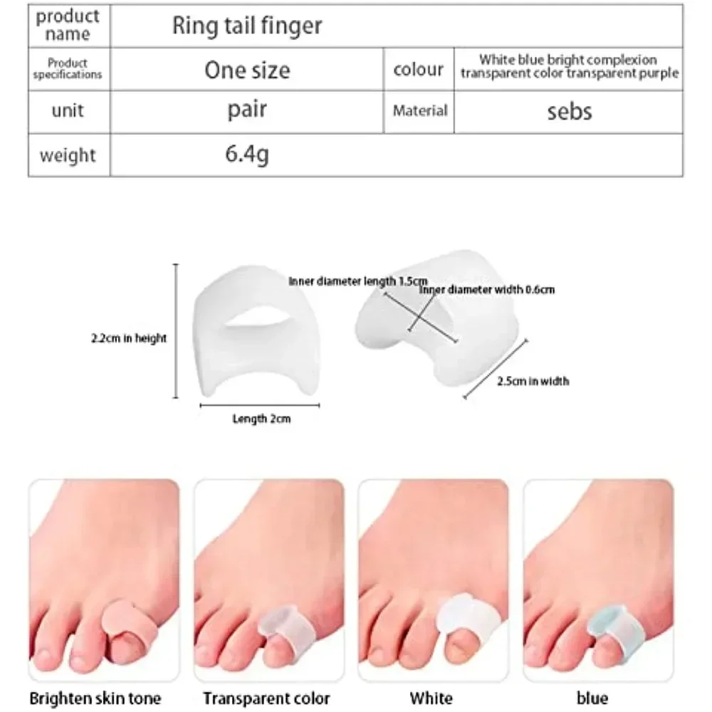 2 Peças Separador Ortopédico d - Yoga Toe Separator avaliação e preço