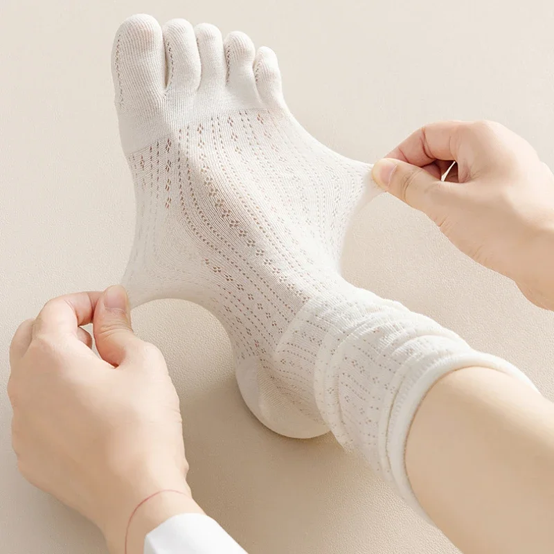 5 pares meias soltas com cinco - Yoga Toe Separator avaliação e preço