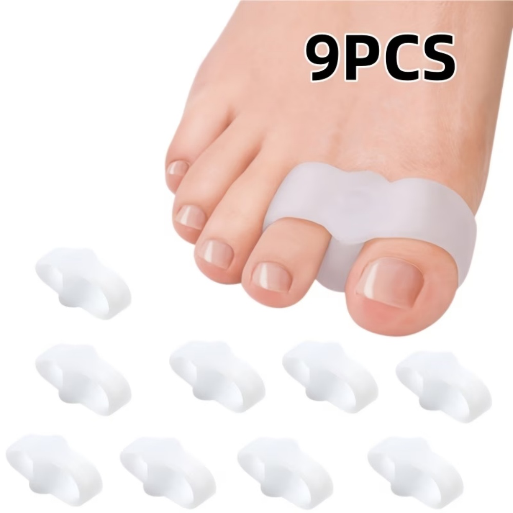 Separadores de Dedos em Silico - Yoga Toe Separator avaliação e preço