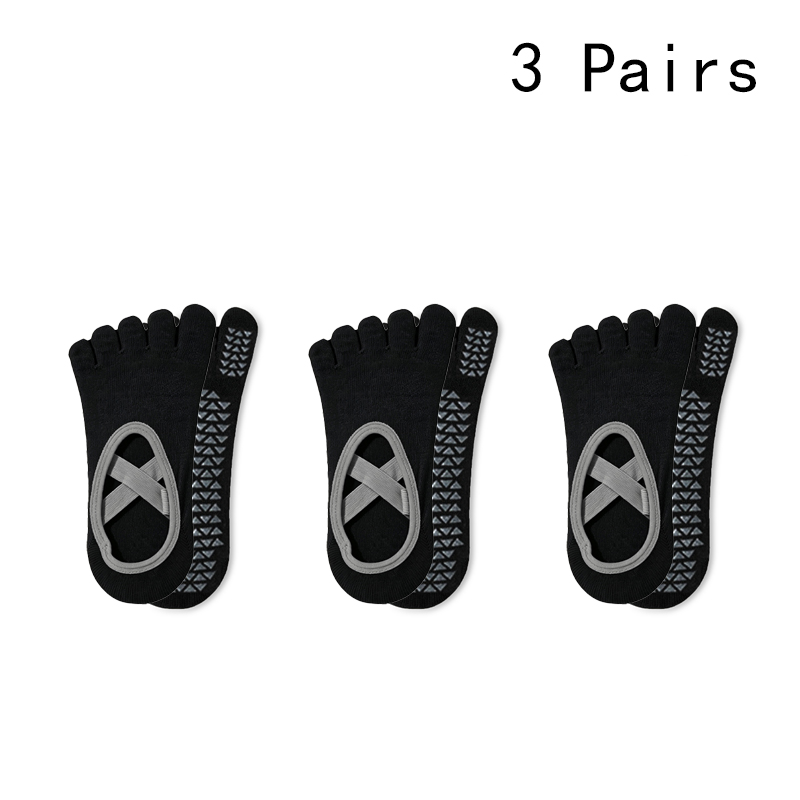 3 pares de meias finas feminin - Yoga Toe Separator avaliação e preço