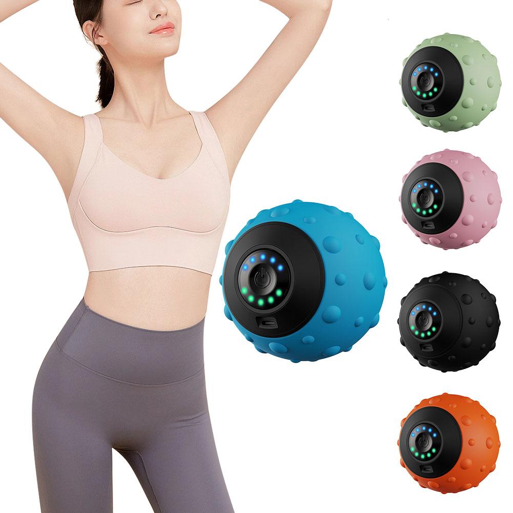 Bola de massagem elétrica cuid - Yoga Fitness Health avaliação e preço