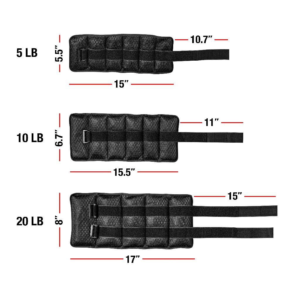 Pesos Ajustáveis para Punho e  - Ankle Weights avaliação e preço
