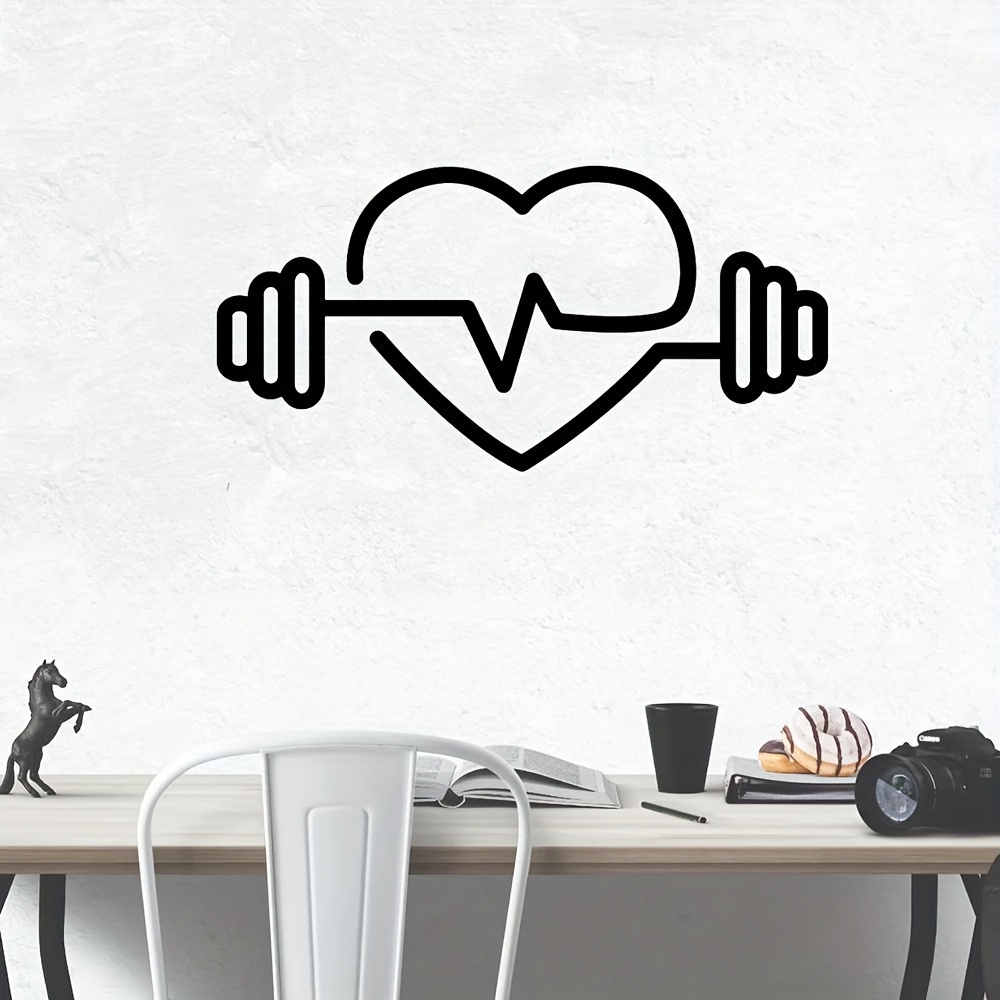 Adesivo de Parede em Forma de  - Yoga Fitness Health avaliação e preço