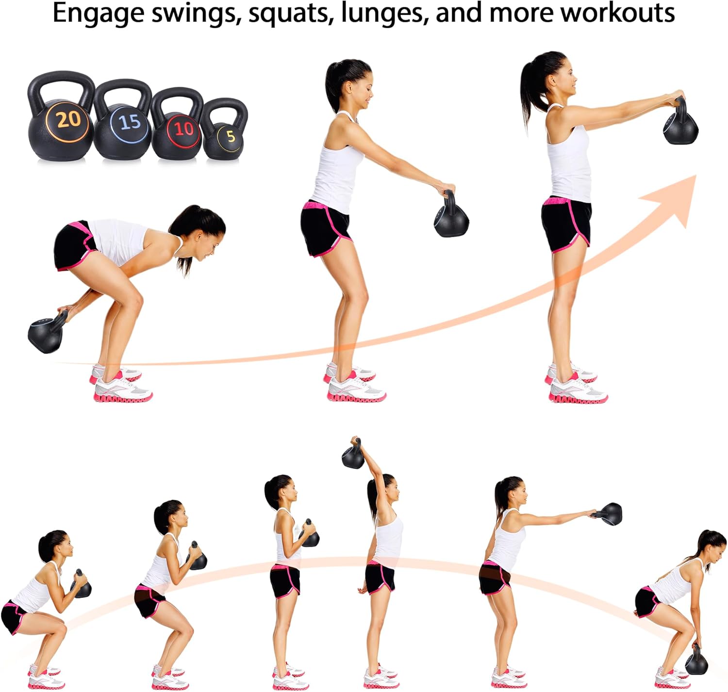 Conjunto de Pesos Kettlebell d - Kettlebell avaliação e preço
